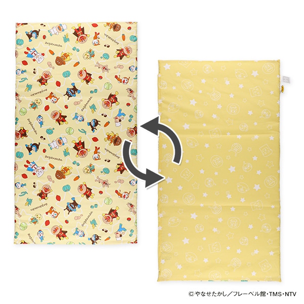 お昼寝布団5点セット（アンパンマン/横ファスナー式）