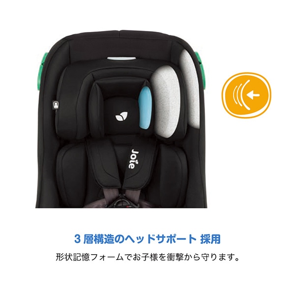 Joie）チャイルドシート ステディR129 キャノピー付き（ムーンロック）