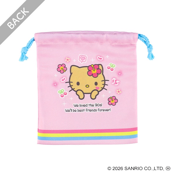 巾着S（ハローキティ・日焼け）