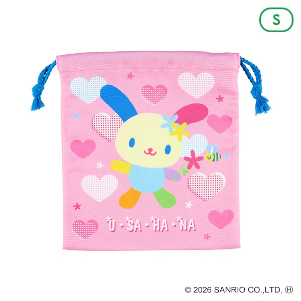 巾着S（ウサハナ）