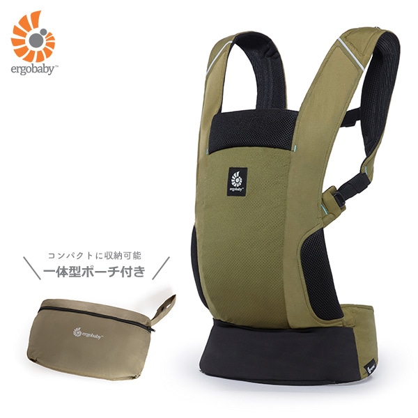 エルゴベビー）アウェイ（オリーブグリーン）(4～36ヶ月頃まで）