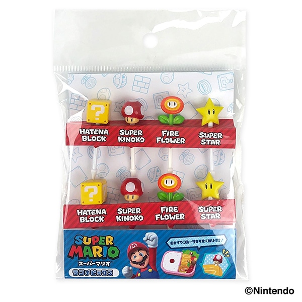 ランチピック 8本入り（スーパーマリオ）