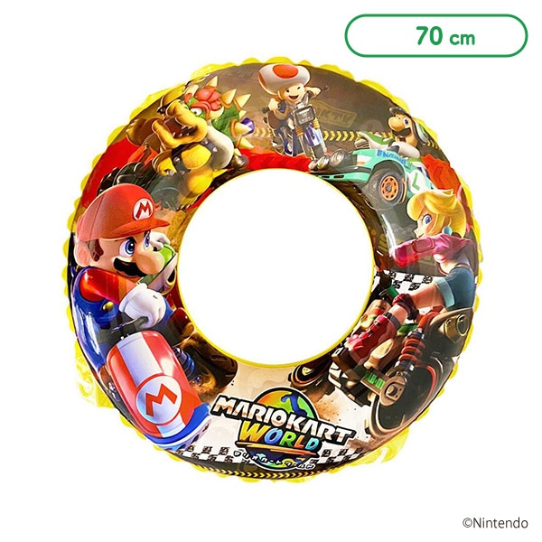 ロープ付き浮き輪 70cm（マリオカート ワールド）