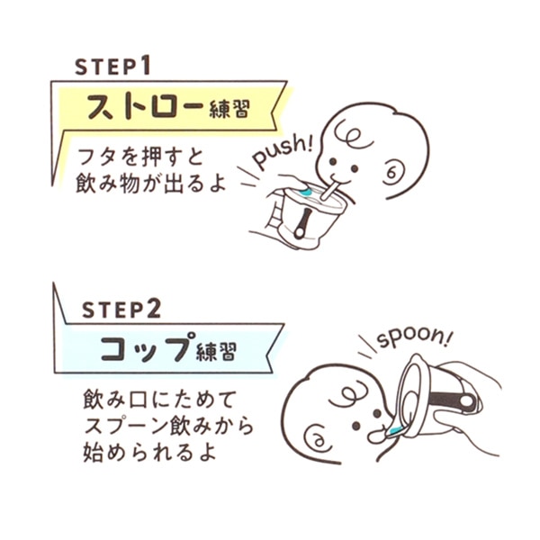 リッチェル）コップでマグ ドリンクマスターセット