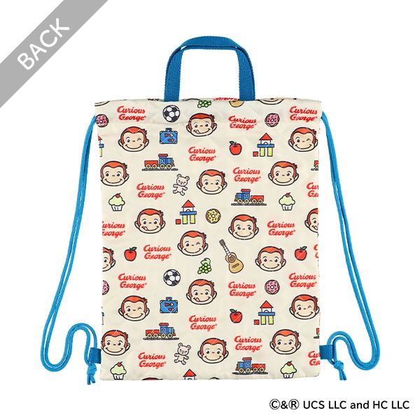 キルトナップサック（おさるのジョージ）