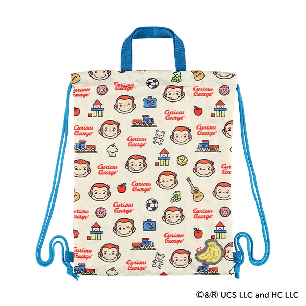 キルトナップサック（おさるのジョージ）