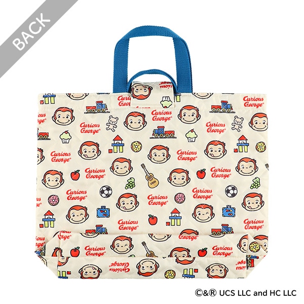 レッスンバッグ大（おさるのジョージ）