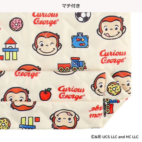 レッスンバッグ大（おさるのジョージ）