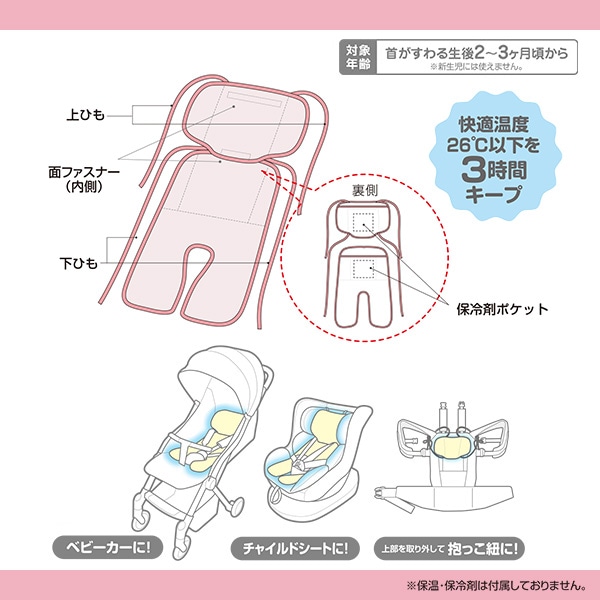 ひんやりシート（ミニーマウス）