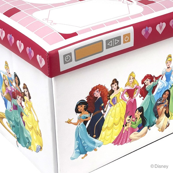 座れるおもちゃ箱（ディズニープリンセス パーティ）