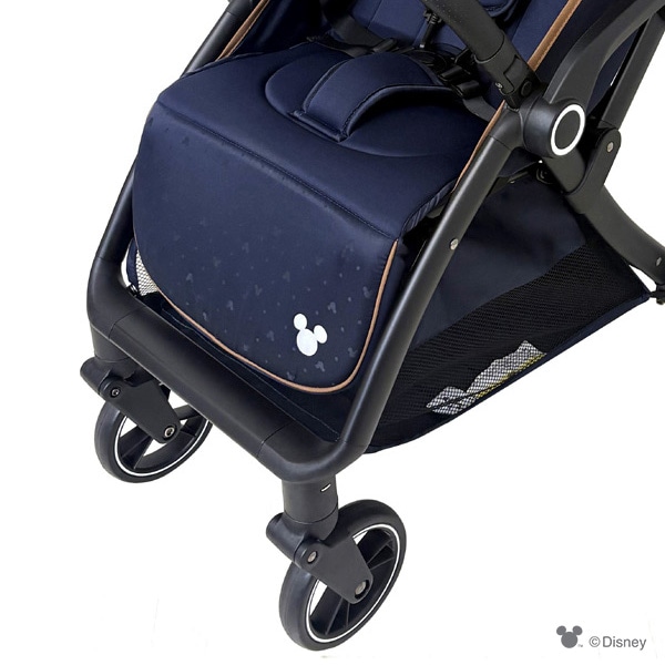 自動でたためるベビーカー（ミッキーマウス）
