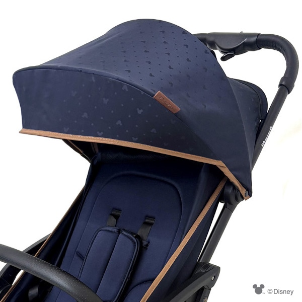 自動でたためるベビーカー（ミッキーマウス）