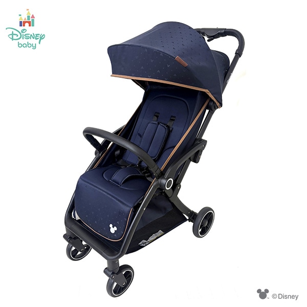 自動でたためるベビーカー（ミッキーマウス）