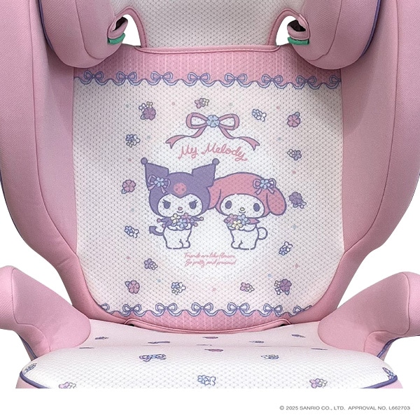 ハイバックジュニア（マイメロディ フラワー）