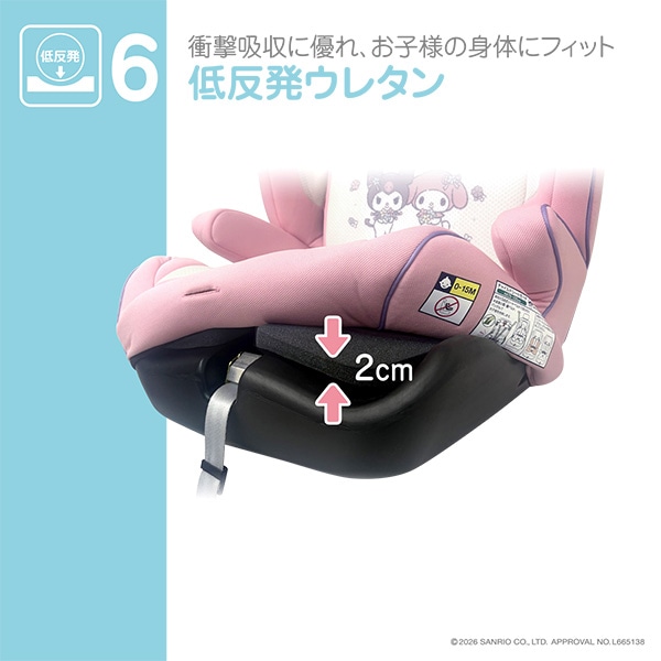 ハーネスジュニアネクスト（マイメロディ フラワー）