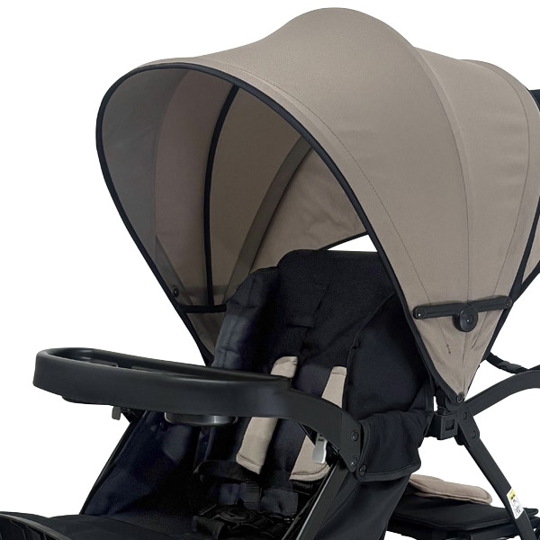 2人乗りベビーカーPREMIUM ベージュ | 西松屋オンラインストア