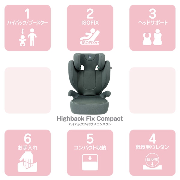 ハイバック FIX コンパクト（グリーン）