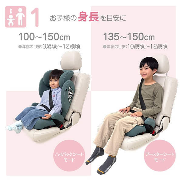 ハイバック FIX コンパクト（グリーン）