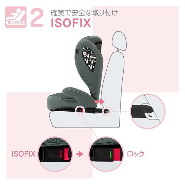 ハイバック FIX コンパクト（グリーン）