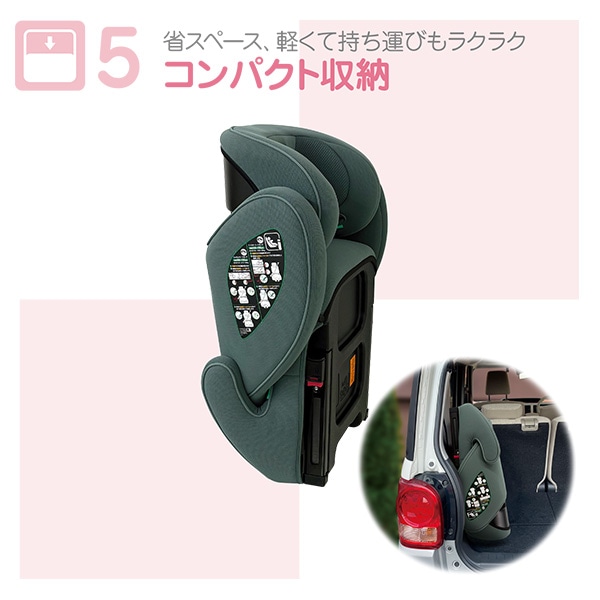 ハイバック FIX コンパクト（グリーン）
