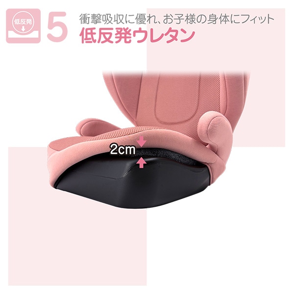 ハイバックジュニアコンパクト（ピンク）