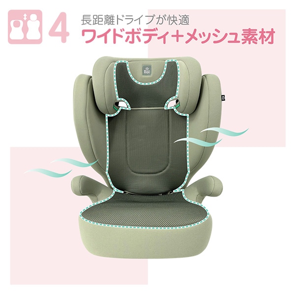 ハイバックジュニアコンパクト（グリーン）