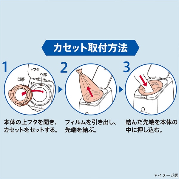 Aprica）ニオイポイ×におわなくてポイ 共通カセット（3個パック）