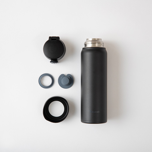 ピーコック）ワンタッチマグボトル 0.8L（ブラック）