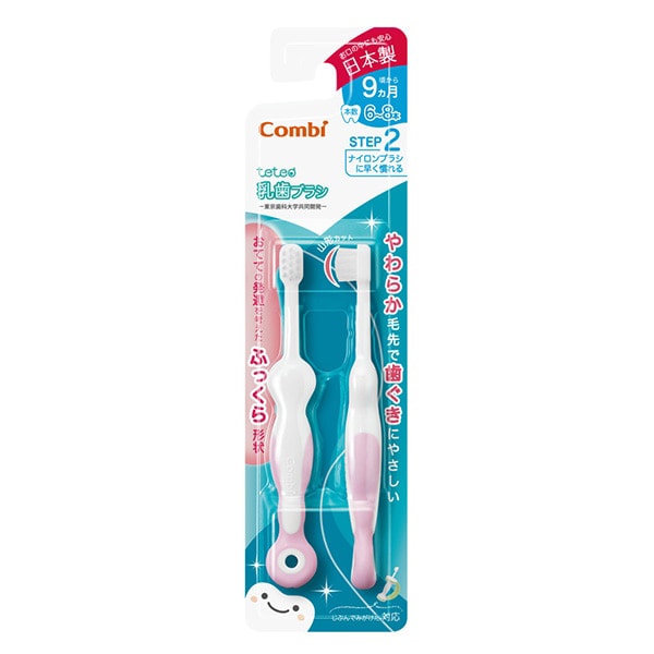 Combi）テテオ はじめて歯みがき 乳歯ブラシ STEP2