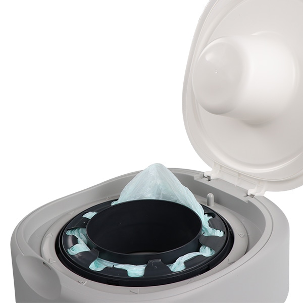 Combi）強力密閉抗菌おむつポット ポイテックW防臭 本体（コットンホワイト）