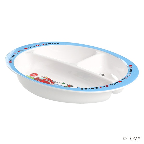 スケーター）メラミン製ランチプレート 750ml（トミカ）