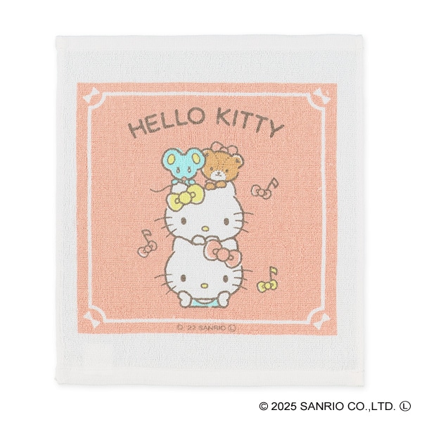 スケーター）おしぼりタオル 3枚セット（ハローキティ）