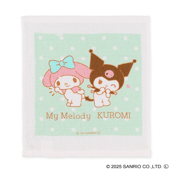 スケーター）おしぼりタオル 3枚セット（マイメロディ・クロミ）