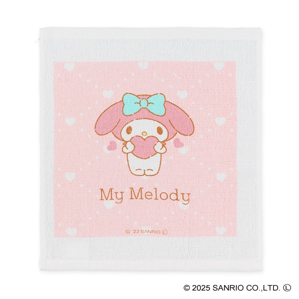 スケーター）おしぼりタオル 3枚セット（マイメロディ・クロミ）