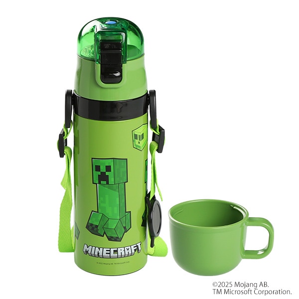 スケーター）2WAYステンレスボトル 430ml/470ml（マインクラフト）