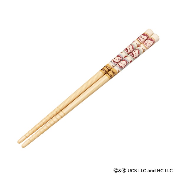 スケーター）竹箸 16.5cm（おさるのジョージ）