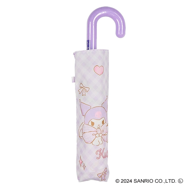 スケーター）折りたたみ傘 55cm（クロミ・ビッグリボン）