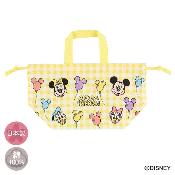 スケーター）ランチ巾着 風船（ミッキー&フレンズ）