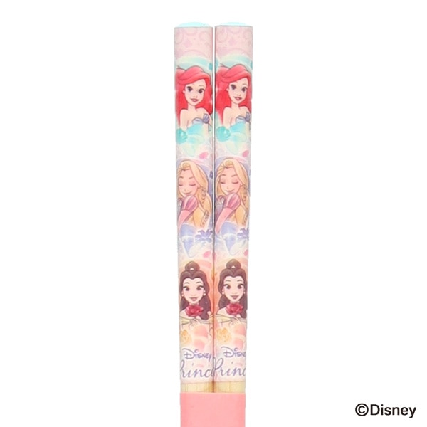 スケーター）竹箸 16.5cm（ディズニープリンセス）