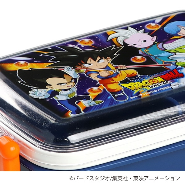 スケーター）抗菌 食洗器対応ふわっとフタタイトランチボックス 角型 450ml（ドラゴンボールDAIMA）