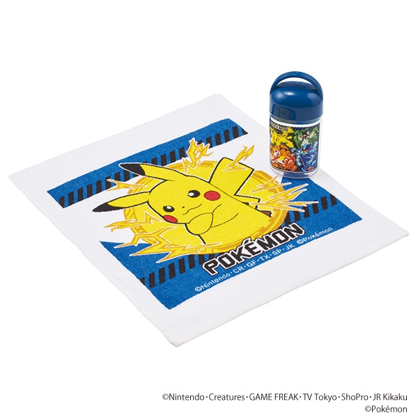 スケーター）抗菌ケース付きおしぼり（ポケモン）