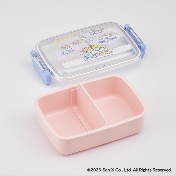 スケーター）食洗器対応ふわっとフタタイトランチボックス 角型 450ml（すみっコぐらし）