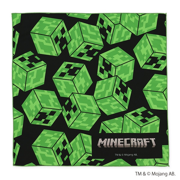 スケーター）3枚組ランチクロス（マインクラフト）