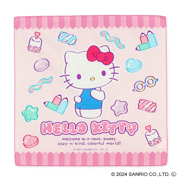 スケーター）2枚組ランチクロス（ハローキティ）