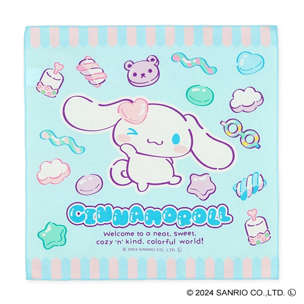 スケーター）2枚組ランチクロス（シナモロール）