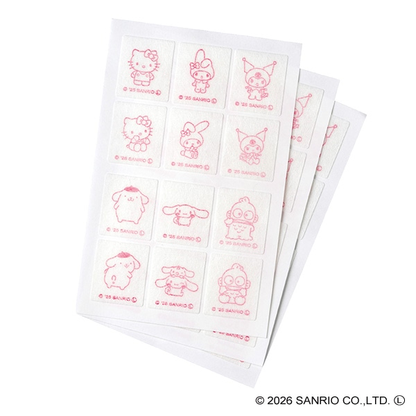 スケーター）虫よけシール 36枚（サンリオキャラクターズ）