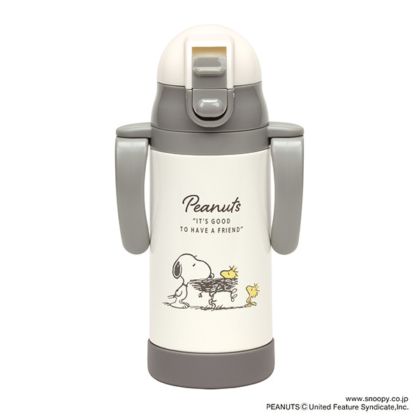 スケーター）2WAYステンレスストローマグ 350ml（スヌーピー）