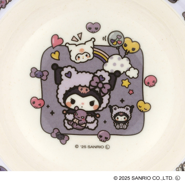 スケーター）バンブーメラミンボウル 290ml（クロミ）