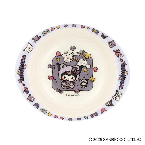 スケーター）バンブーメラミンボウル 290ml（クロミ）