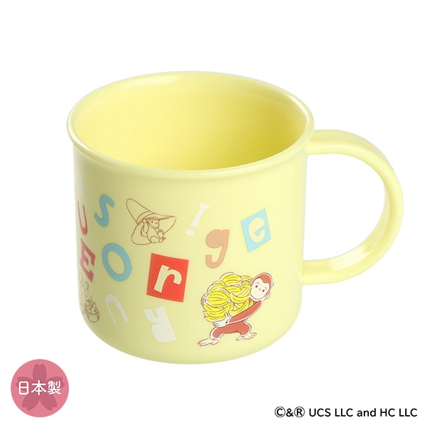 スケーター）プラコップ アルファベット（おさるのジョージ）